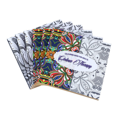 100gsm 120gsm 140gsm সফটকভার বুক প্রিন্টিং পেপারবোর্ড অ্যাডাল্ট কালারিং বই