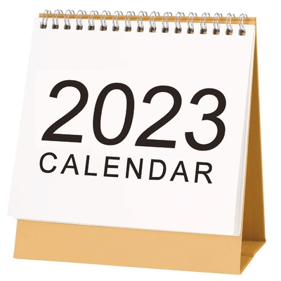 2023 প্রিন্টিং মাসিক ক্যালেন্ডার 1400gsm 1800gsm কার্ডবোর্ড ডেস্ক ক্যালেন্ডার